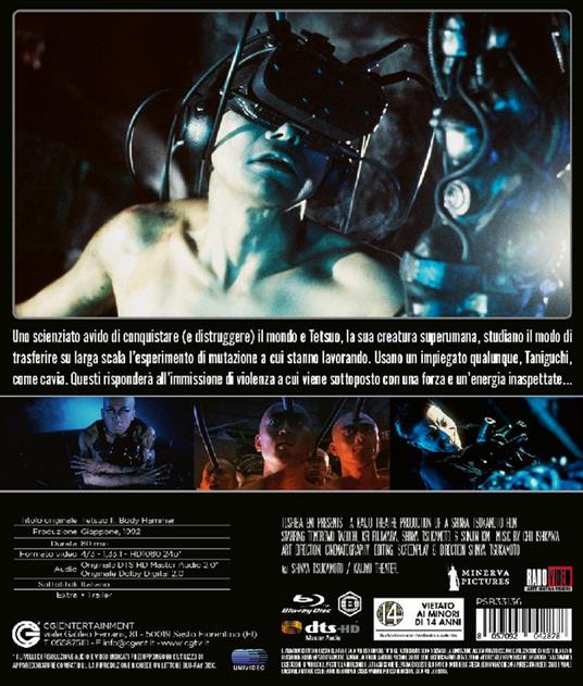 Tetsuo 2 (Blu-ray) di Shinya Tsukamoto - Blu-ray - 2
