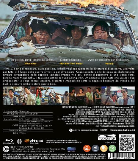 Escape from Mogadishu (Blu-ray) di Seung-Wan Ryoo - Blu-ray - 2