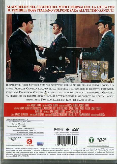 Borsalino e Co. di Jacques Deray - DVD - 2
