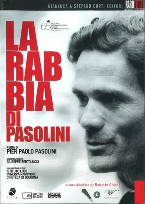 La rabbia di Pasolini di Pier Paolo Pasolini,Giuseppe Bertolucci - DVD