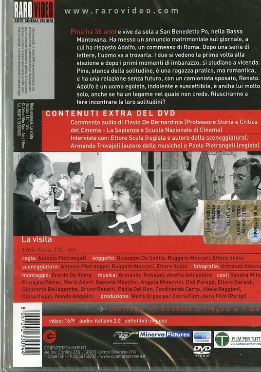 La visita di Antonio Pietrangeli - DVD - 2