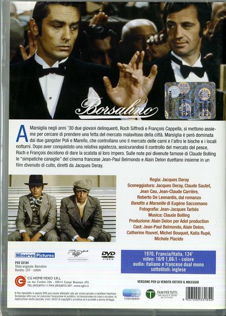 Borsalino di Jacques Deray - DVD - 2