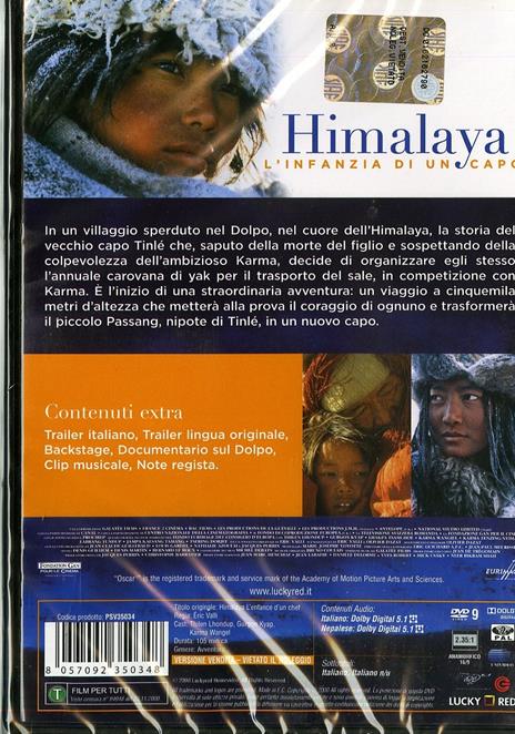 Himalaya. L'infanzia di un capo di Eric Valli - DVD - 2