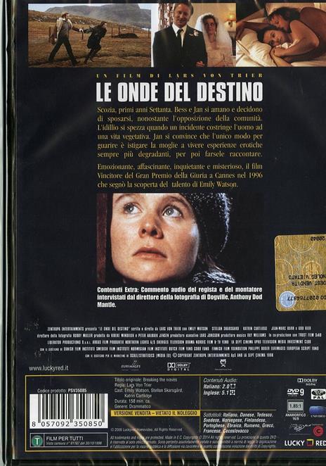 Le onde del destino di Lars Von Trier - DVD - 2
