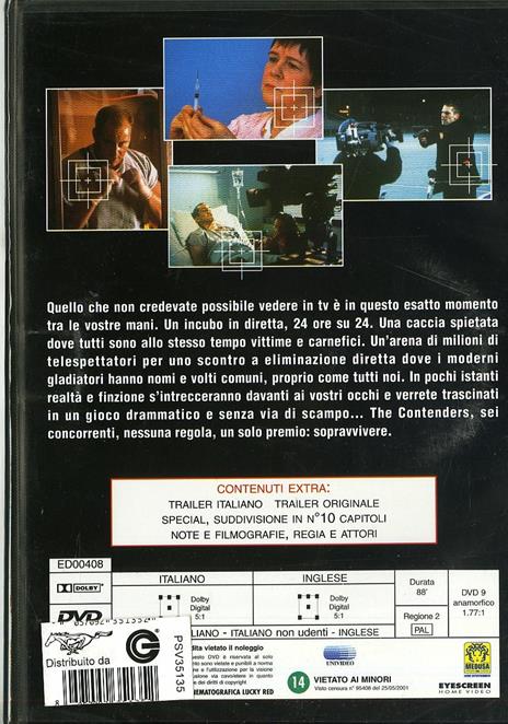Contenders. Serie 7 di Daniel Minaham - DVD - 2