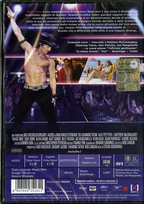 Magic Mike di Steven Soderbergh - DVD - 2