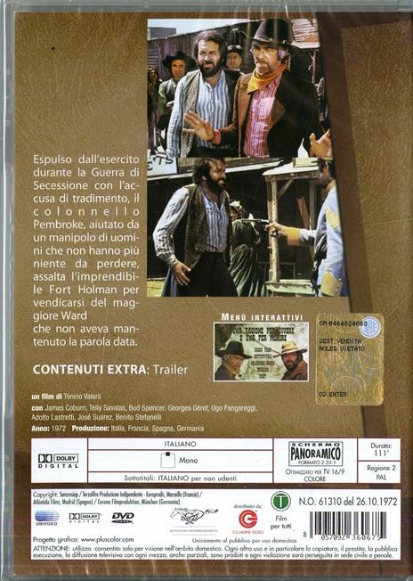 Una ragione per vivere e una per morire di Tonino Valerii - DVD - 2