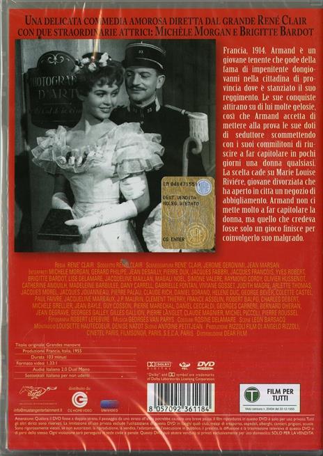 Grandi manovre di René Clair - DVD - 2