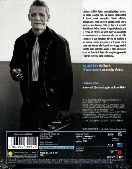 Let's Get Lost. Perdiamoci di Bruce Weber - Blu-ray - 2