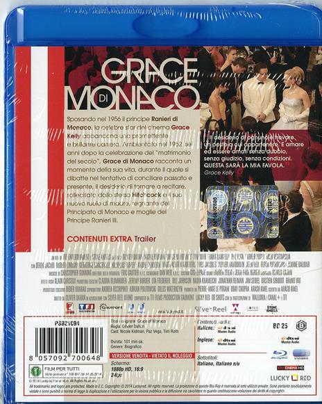 Grace di Monaco di Olivier Dahan - Blu-ray - 2