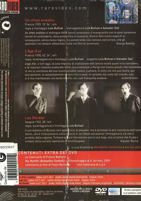 Luis Buñuel. Vol. 1 (2 DVD + Libro) di Luis Buñuel - 2