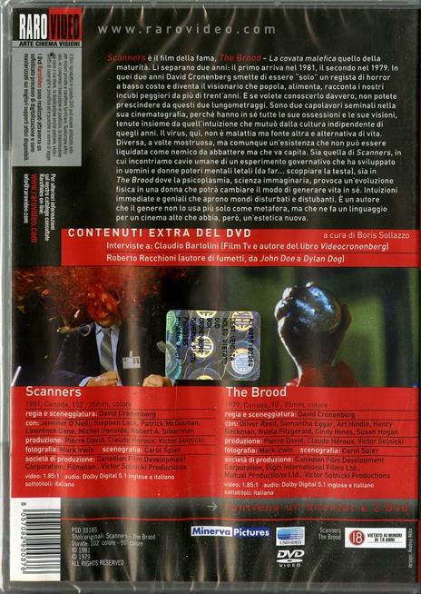 David Cronenberg (2 DVD) di David Cronenberg - 2