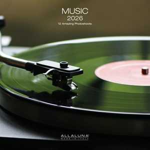 Cartoleria Calendario da muro 2026 Music Allaluna - 30 x 30 cm Allaluna