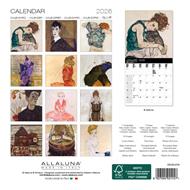 Calendario da muro 2026 Schiele Allaluna - 18 x 18 cm