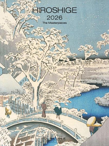Calendario da muro 2026 Hiroshige Allaluna - 15 x 20 cm