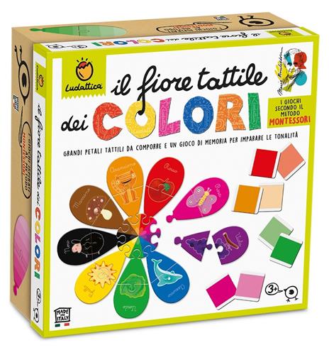 Il fiore tattile dei colori