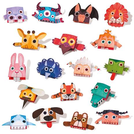 Origami puppet show - 3