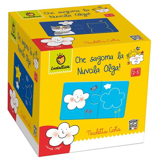 Baby Puzzle. Che sagoma la nuvola Olga!