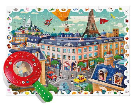 Detective puzzle. In città - 3