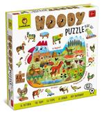 Fattoria. Woody Puzzle - animali