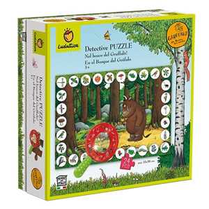 Giocattolo Detective puzzle Nel bosco del Gruffalò Ludattica