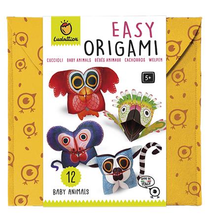 Ludattica – easy origami – cuccioli, + 5 anni, 8057158622389