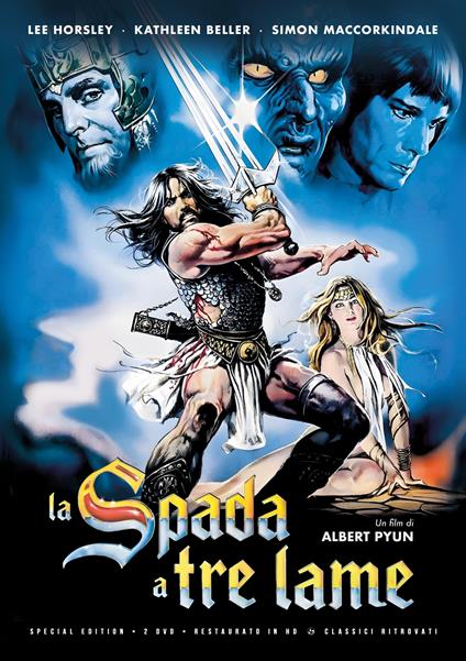 La Spada A Tre Lame (Special Edition) (2 DVD) (Restaurato In Hd) di Albert Pyun - DVD