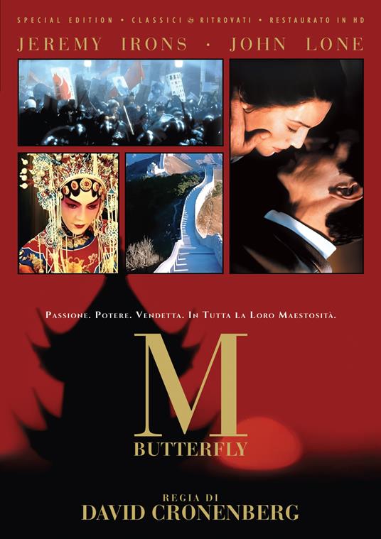 M. Butterfly (Special Edition) (Restaurato In Hd) (DVD) di David Cronenberg - DVD