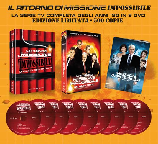 Il Ritorno Di Missione Impossibile - La Serie Tv Completa Degli Anni 80 (9 Dvd) - DVD