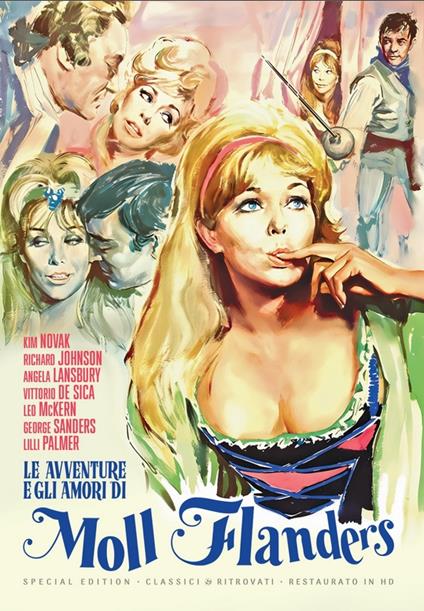 Le Avventure E Gli Amori Di Moll Flanders (Special Edition) (Restaurato In Hd) (DVD) di Terence Young - DVD