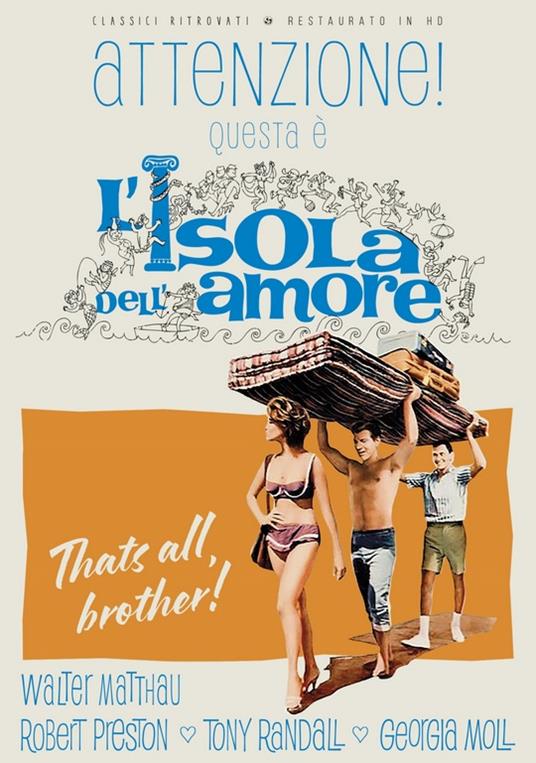 L' Isola Dell'Amore (Restaurato In Hd) (DVD) di Morton DaCosta - DVD
