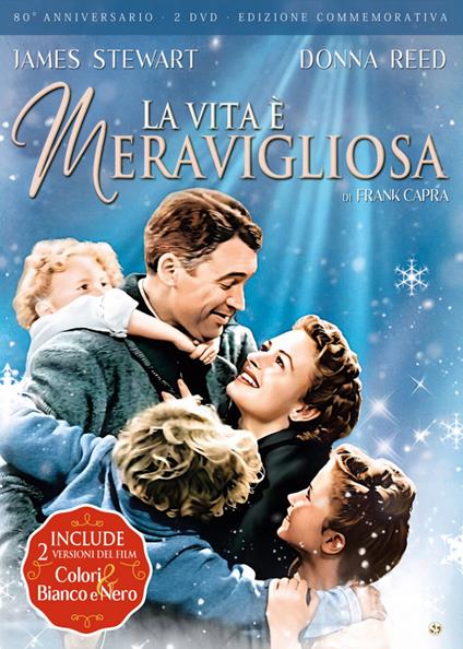 La Vita è Meravigliosa - 80 Anniversario Edizione Commemorativa (2 DVD) di Frank Capra - DVD