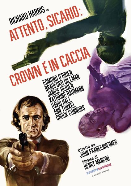 Attento Sicario: Crown E' In Caccia (DVD) di John Frankenheimer - DVD
