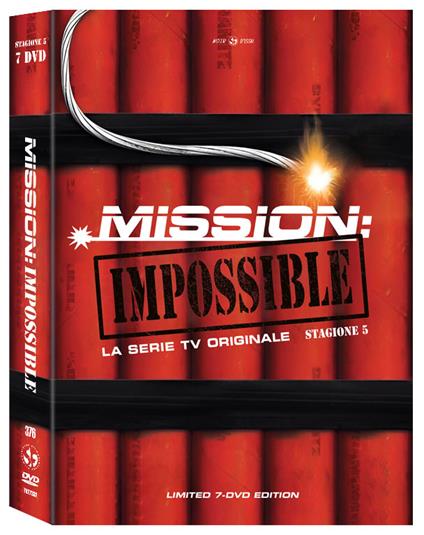 Mission: Impossible - Serie Tv - Stagione 05 (7 Dvd) (Limited Edition 500 Copie) di Barry Crane,Leonard Horn,Paul Krasny - DVD