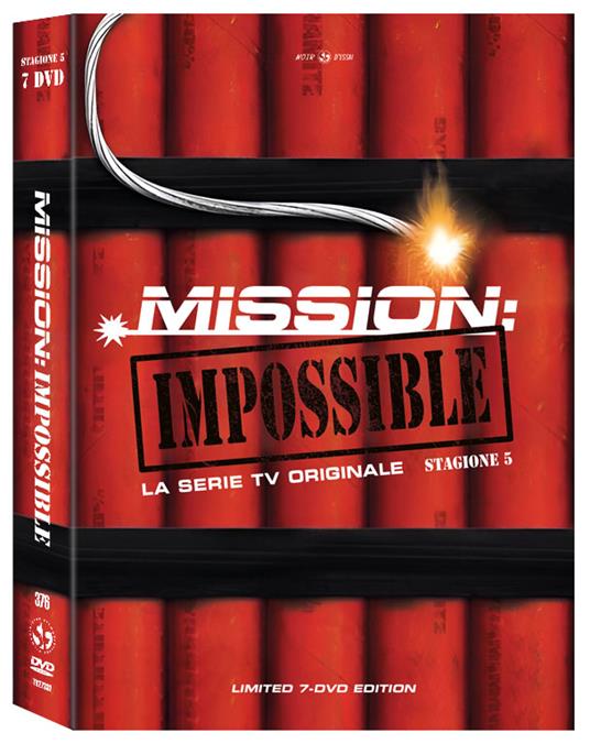 Mission: Impossible - Serie Tv - Stagione 05 (7 Dvd) (Limited Edition 500 Copie) di Barry Crane,Leonard Horn,Paul Krasny - DVD