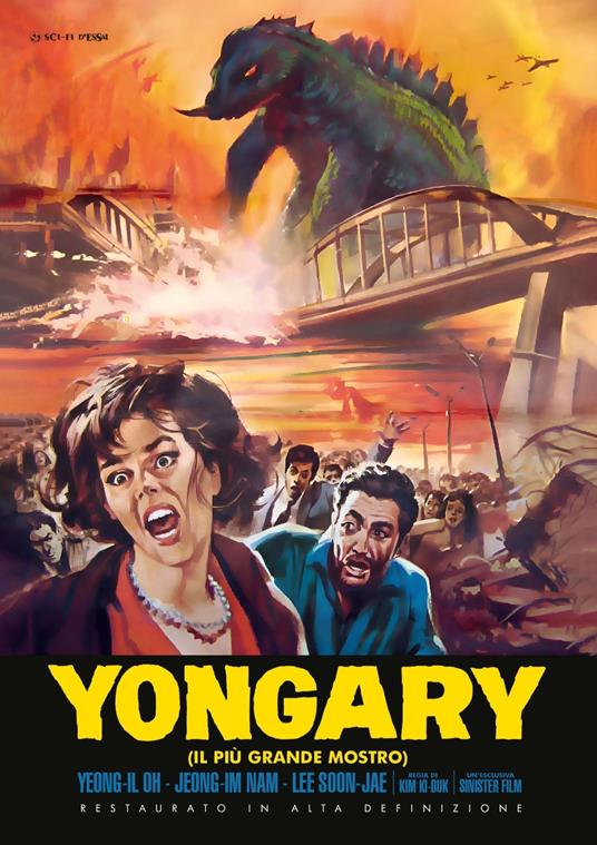 Yongary. Il Più Grande Mostro (Restaurato In Hd) (DVD) di Kim Ki-Duk - DVD