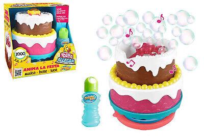 Torta Allegra Spara Bolle Luci E Musica