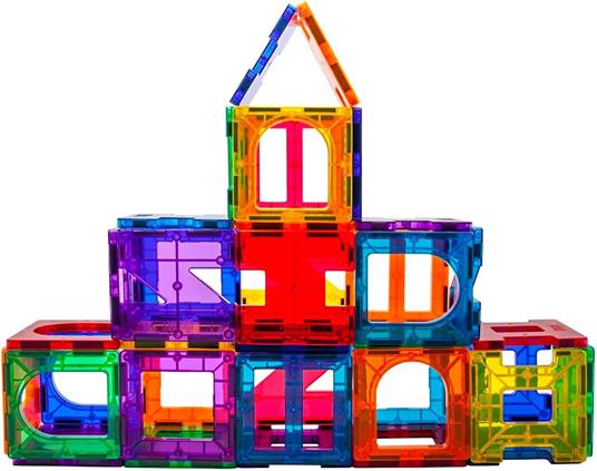 Costruzioni Magnetiche Multicolore Picasso Tiles 42 Piastrelle Cave - 2