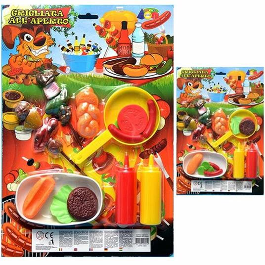 Ginmar Femmina (346B) Set Grigliata All'Aperto, Ass.