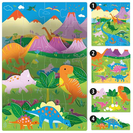 Playrama Puzzle The Dinosaurs - 2