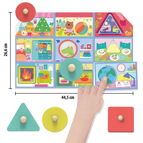 La Mia Prima Casetta delle Forme Montessori - 2
