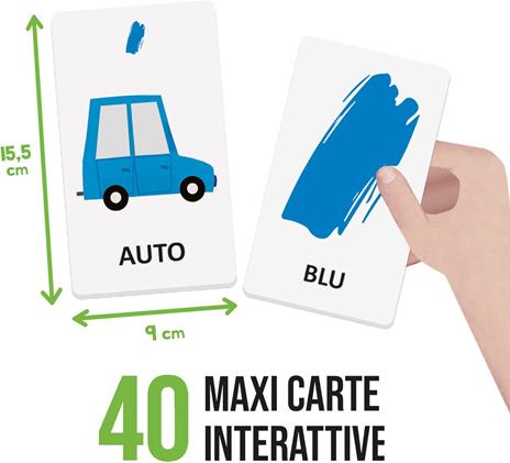 Headu - Flashcards Parlanti Numeri, Forme e Colori, Sviluppa la Logica dei più Piccoli - 4