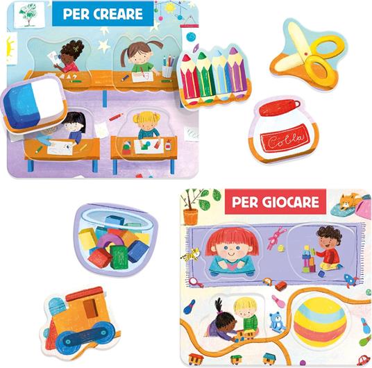 Headu - A Cosa Serve - Alla Scoperta degli Oggetti, Gioco Educativo Bambini 2-5 anni, Made in Italy - 2
