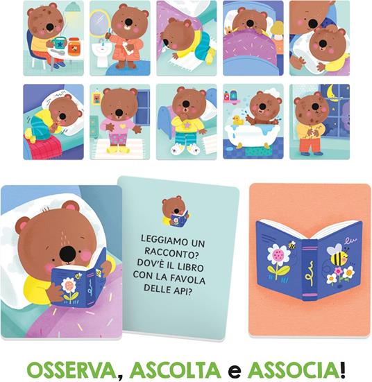 HEADU - Flashcards Buonanotte Orsetto, Sviluppa lAutonomia e lAffettività - 5