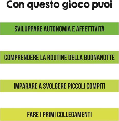 HEADU - Flashcards Buonanotte Orsetto, Sviluppa lAutonomia e lAffettività - 6