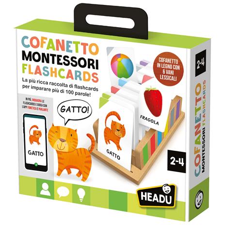 Ludoteca Flashcards Parlanti Montessori