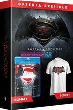 Batman V Superman: Down of Justice. Con T-Shirt L (Blu-ray)