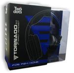 TWO DOTS Cuffie Tornado 2.0 Blu PS4