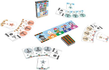Kabuki Tricks, Gioco da Tavolo di Carte per 2-5 Giocatori, Durata 20-30 Minuti, Tambù Games - 3