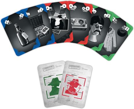 Tambù srl Operation: Mata Hari, Gioco di Carte di Spionaggio, 3-7 Giocatori, 30 Minuti, Età 12+, 100 Carte - 4